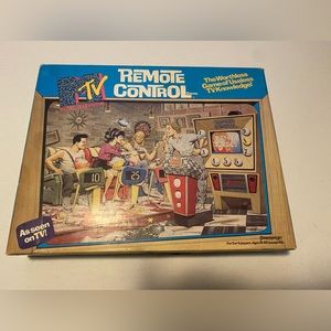 MTV Remote Control Home Family Game Vintage from 1989.